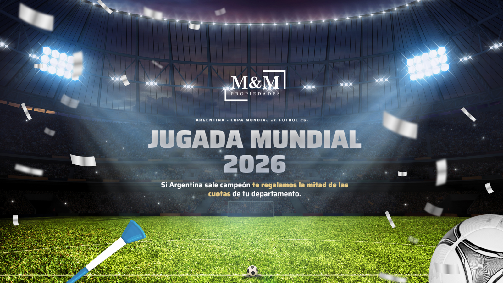Jugada Mundial 2026: tu próxima inversión también juega