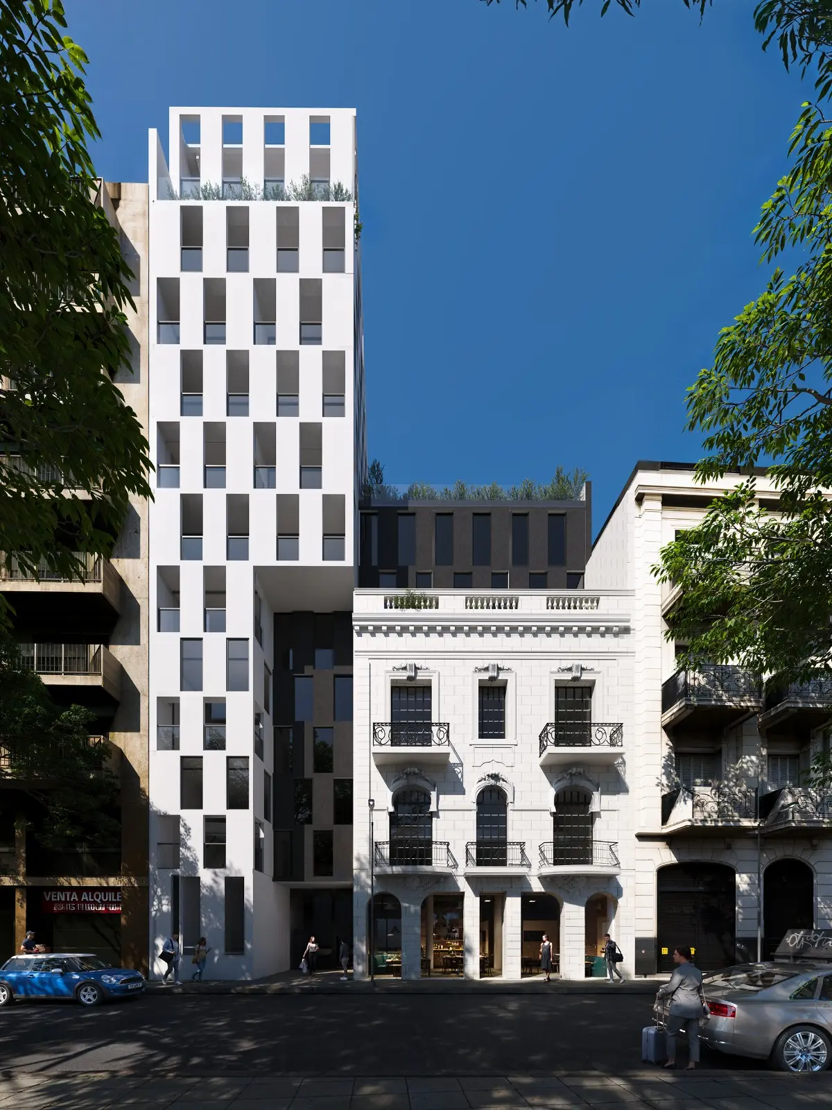 Fachada del edificio Montserrat